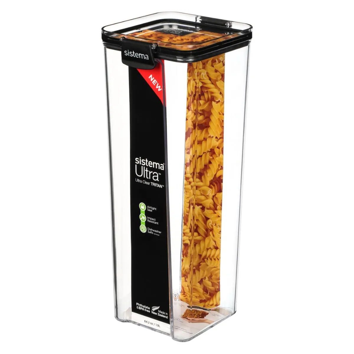 SISTEMA - Contenedor Hermetico Sistema Ultra de 1,9 Lts.- Fabricado en Nueva Zelandia