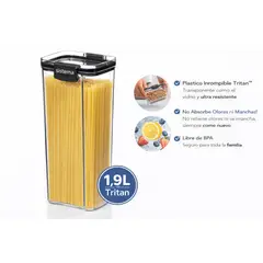 SISTEMA - Contenedor Hermetico Ultra de 1,9 Lts.- Fabricado en Nueva Zelandia