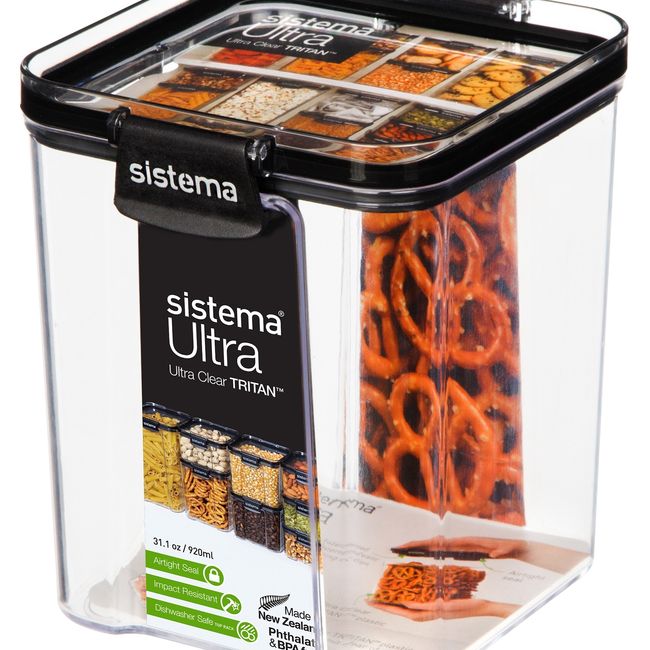 SISTEMA - Contenedor cuadrado Sistema Ultra 920 ml