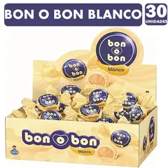 ARCOR - Bon O Bon Blanco - Bombones De (Caja Con 30 Uni)