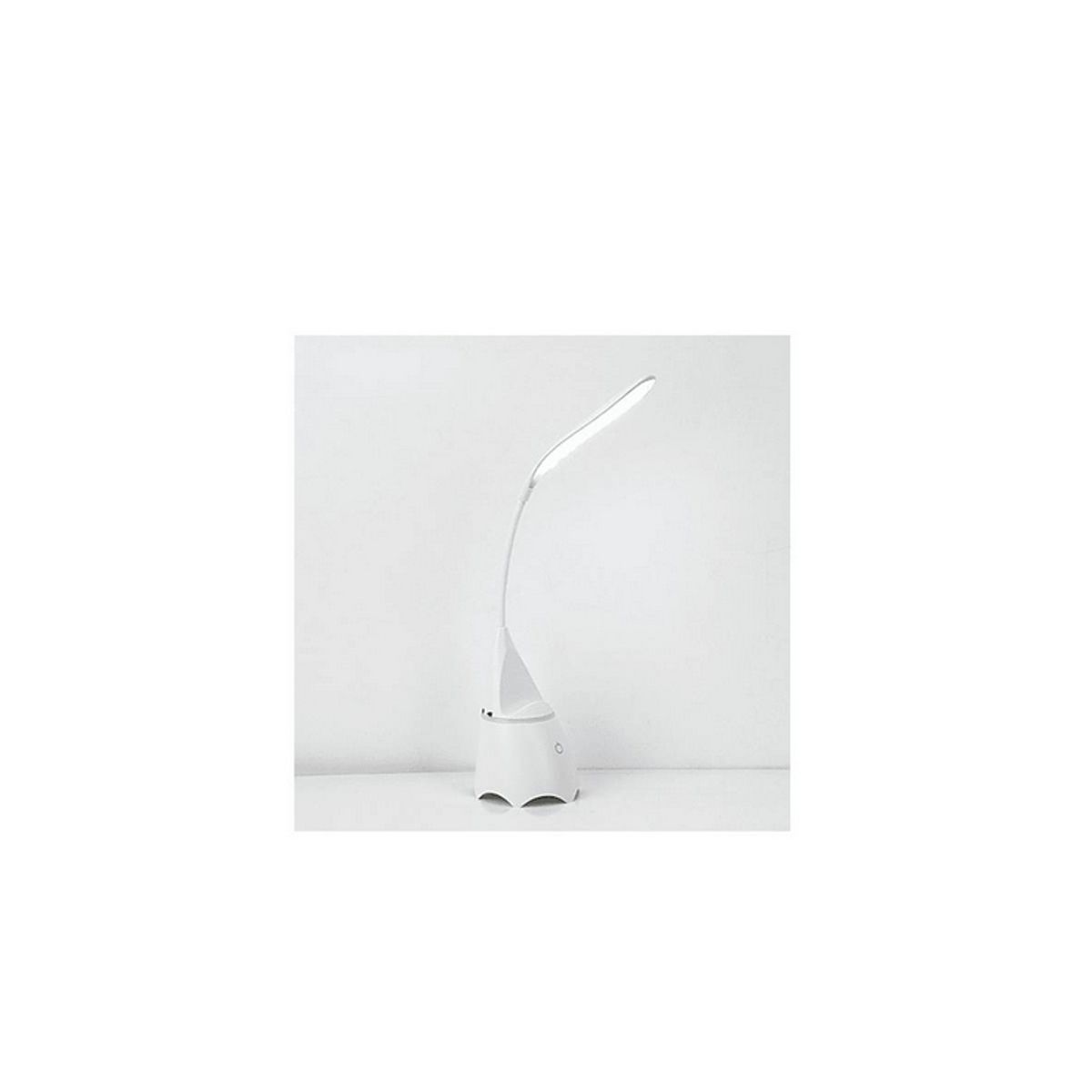 GENERICO - Lampara Recargable Táctil 3 Color Parlante Soporte Teléfono.