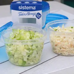 SISTEMA - Set de 3 Contenedores de 1,4 Lts. - Fabricados en Nueva Zelandia