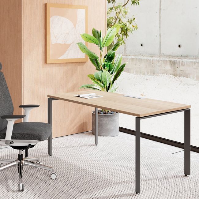 FORM OFFICE - Escritorio Space 120x60 Natura/Gris Form