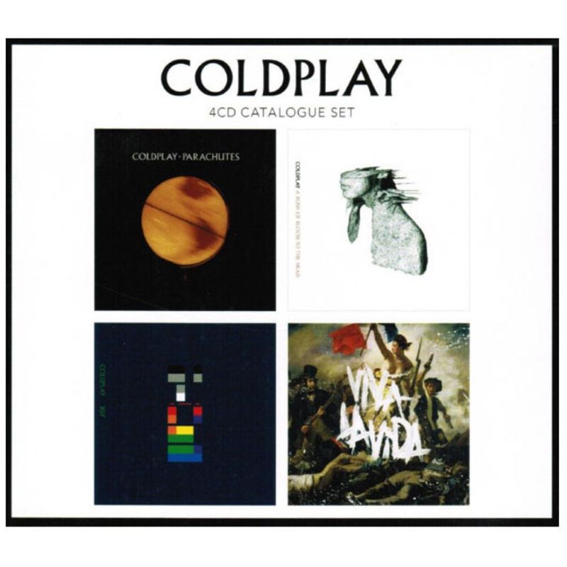 HITWAY MUSIC - COLDPLAY - CATALOGUE SET (4CD) - CD HITWAY MUSIC