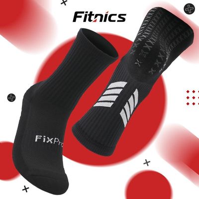 Imagen 2 del producto Medias Calcetas Futbol Deportivas Antideslizante X3 - Negro