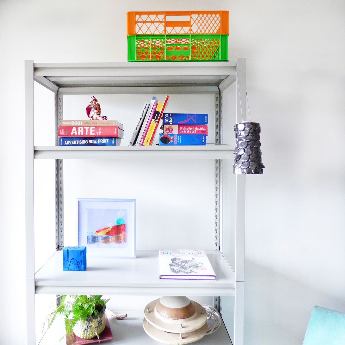 MOBITAT - Estantería sin pernos repisas y pilares metálicos