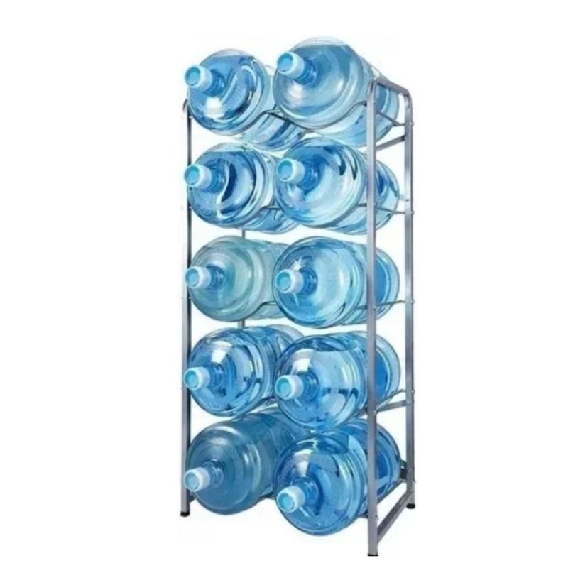 GENERICO - Rack Estante 10 Botellones Bidones Agua 20 Lts