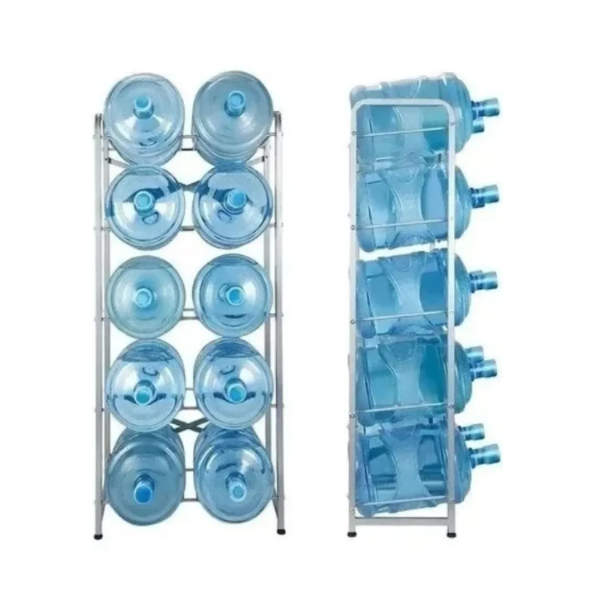 GENERICO - Rack Estante 10 Botellones Bidones Agua 20 Lts