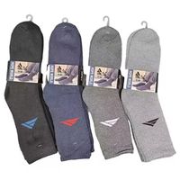 Pack 12 Calcetin Bambú Hombre Grueso Invierno Diseños