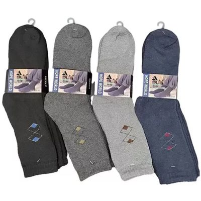 Imagen 2 del producto Pack 12 Calcetin Bambú Hombre Grueso Invierno Diseños