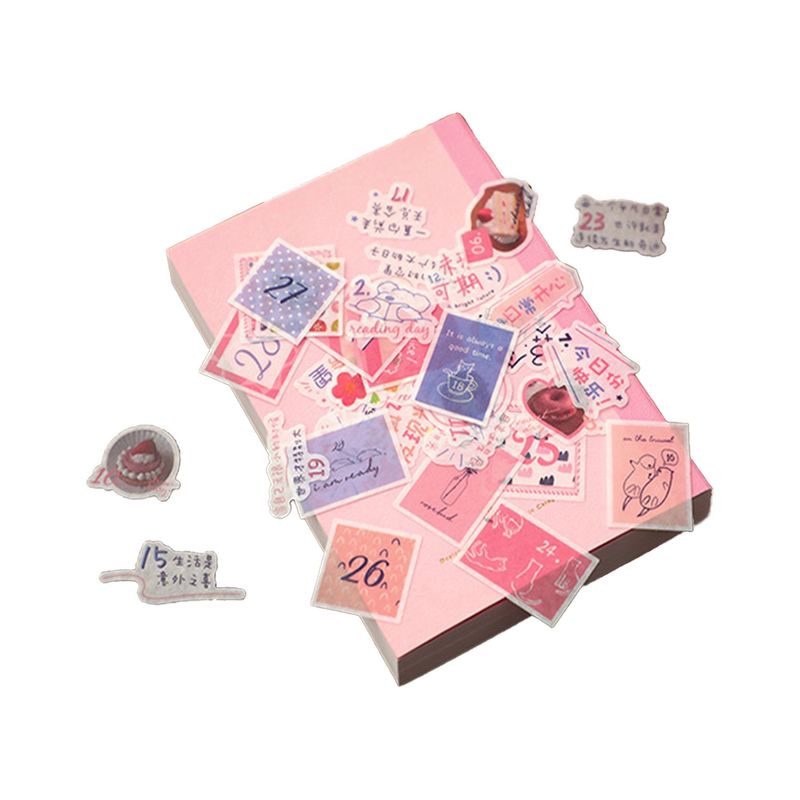 BABYLUNA - Libreta De Notas, 155 Piezas Anota Increíblemente Rosado