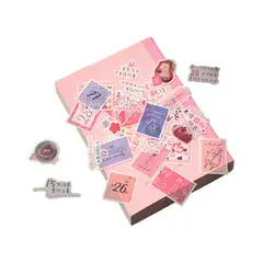 BABYLUNA - Libreta De Notas, 155 Piezas Anota Increíblemente Rosado