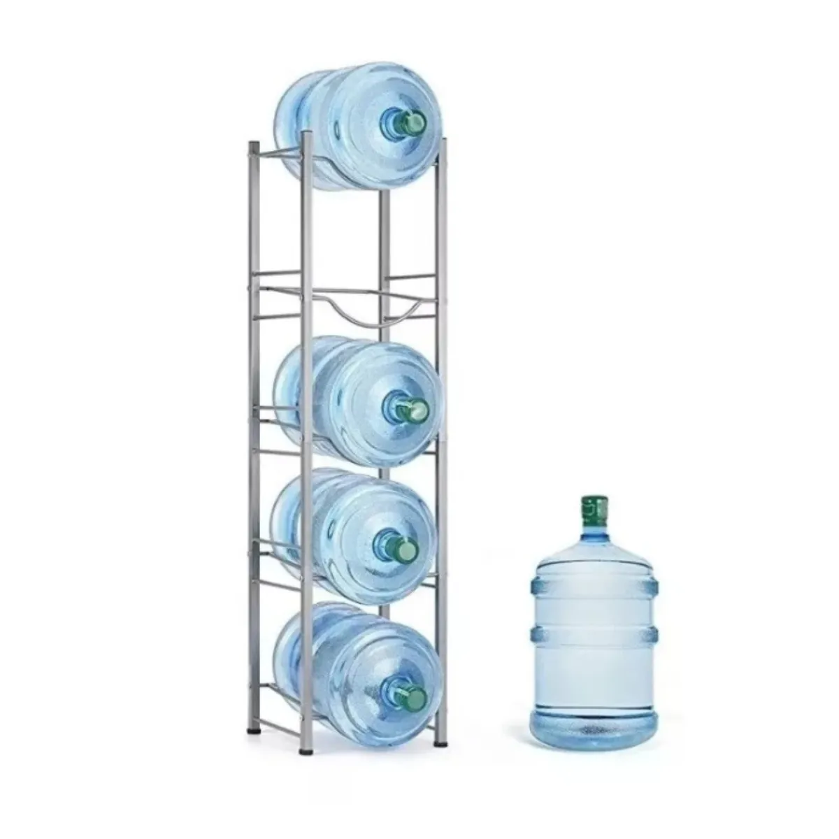 GENERICO - Rack Estante 5 Botellones Bidones Agua 20 Lts