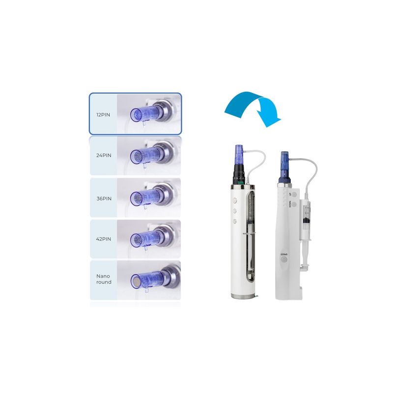 GENERICO - Cartucho Dermapen Inyector 12 Pines Pack 10