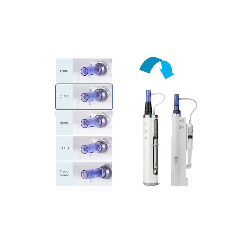 GENERICO - Cartucho Dermapen Inyector 24 Pines Pack 10