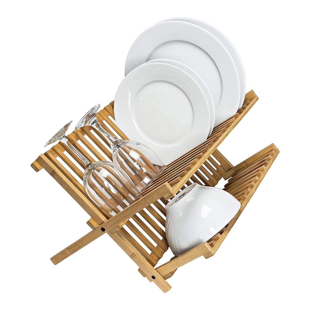 NEWTREE - Escurridor Secaplatos De Bambú