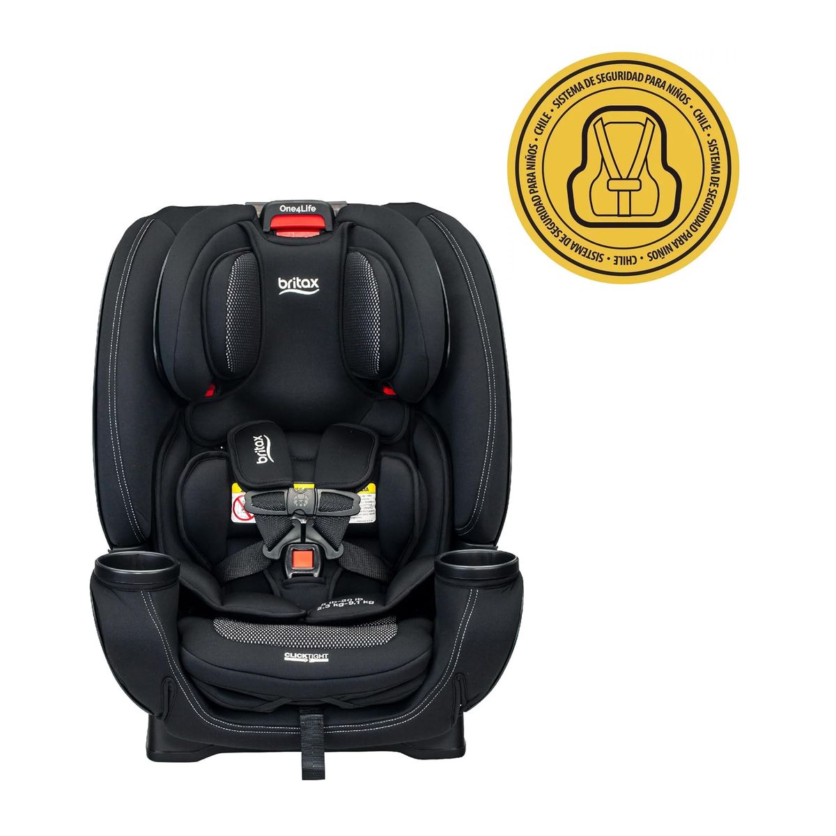 BRITAX - Silla auto convertible One4Life Cool Flow Carbon original