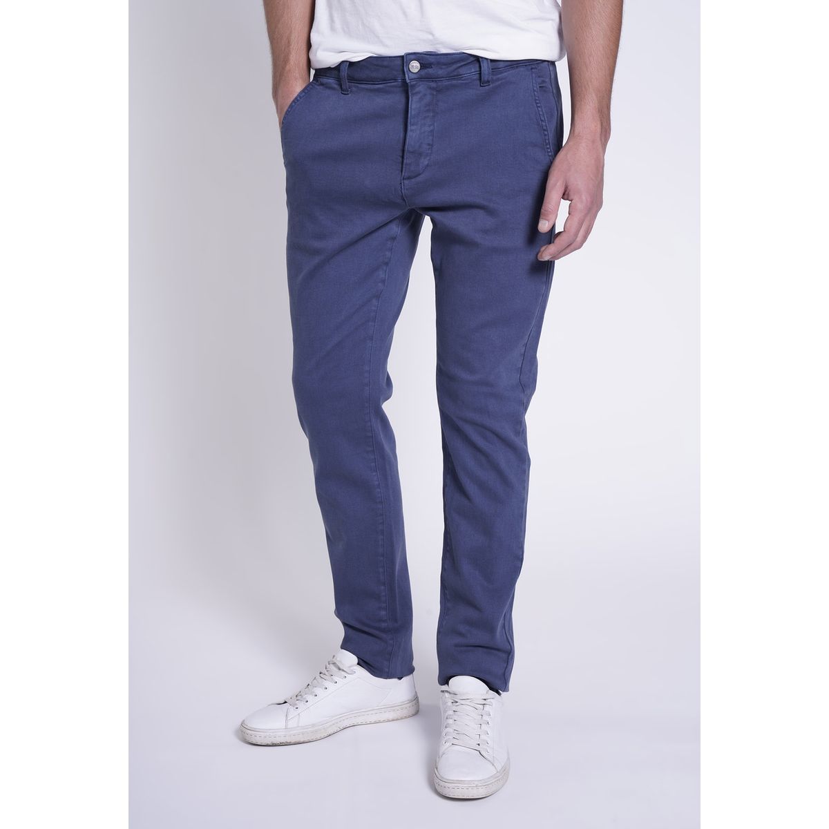 NEW MAN - Pantalón Tintin Azul New Man