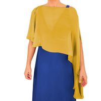 Tapado Capa Multiforma Catania Amarillo Gasa - Amarillo