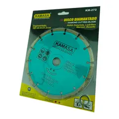 KAMASA - Disco Diamantado 7 180mm Corte Segmentado Concreto