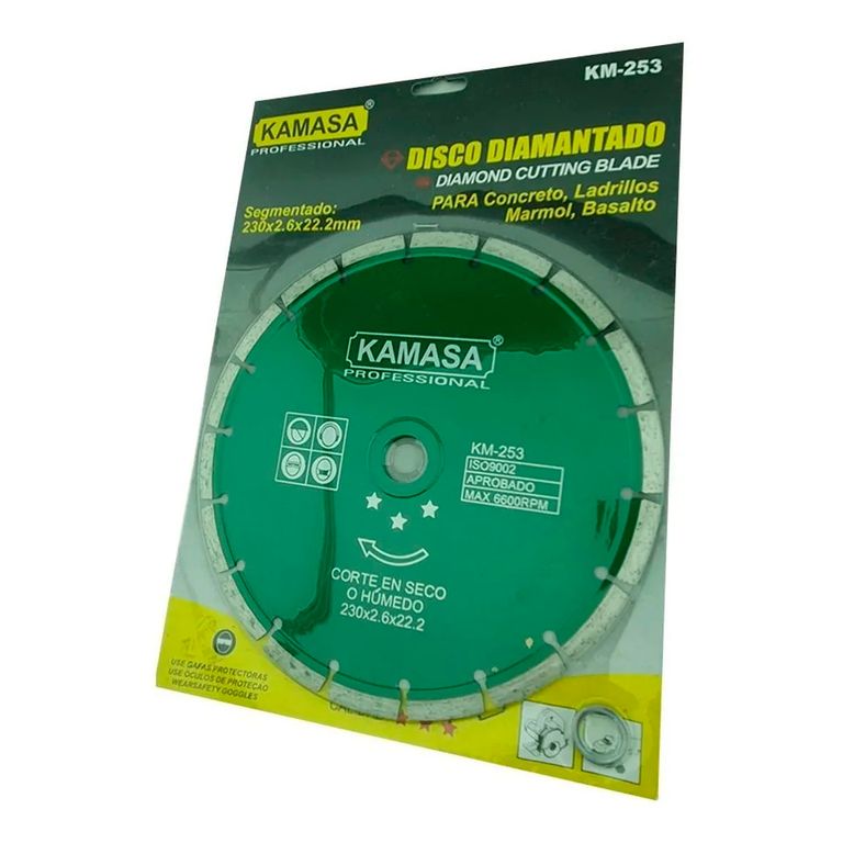Disco Diamantado 9 230mm Corte Segmentado Concreto