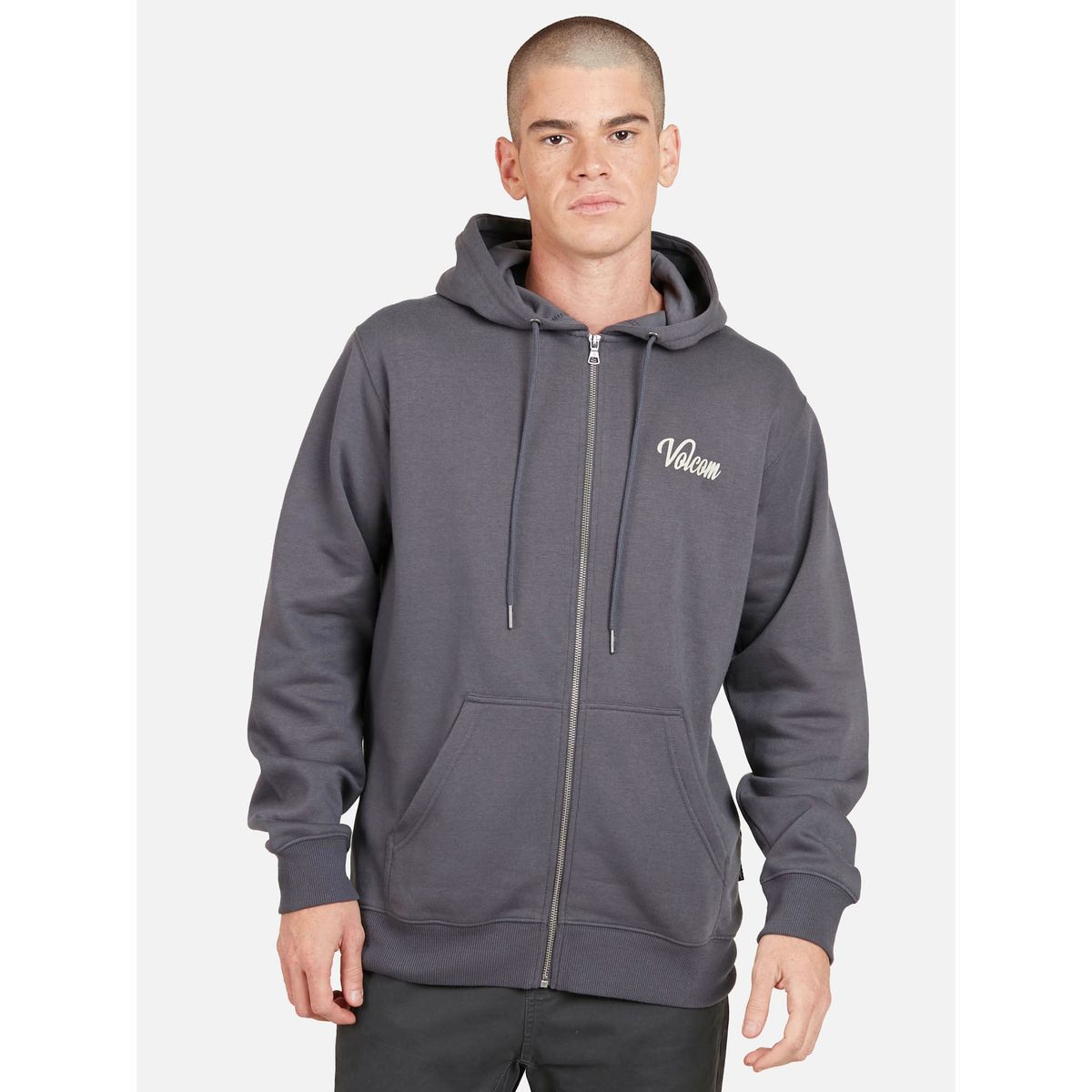 VOLCOM - Poleron BASHER FULL ZIPPER Hombre Gris Volcom VOLCOM.