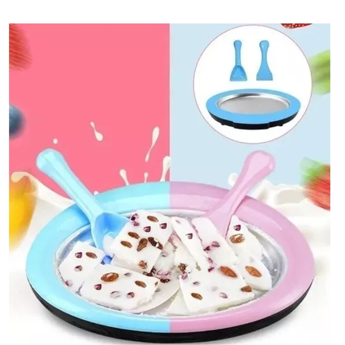 GENERICO - Bandeja Para Preparación de Rollos De Helado