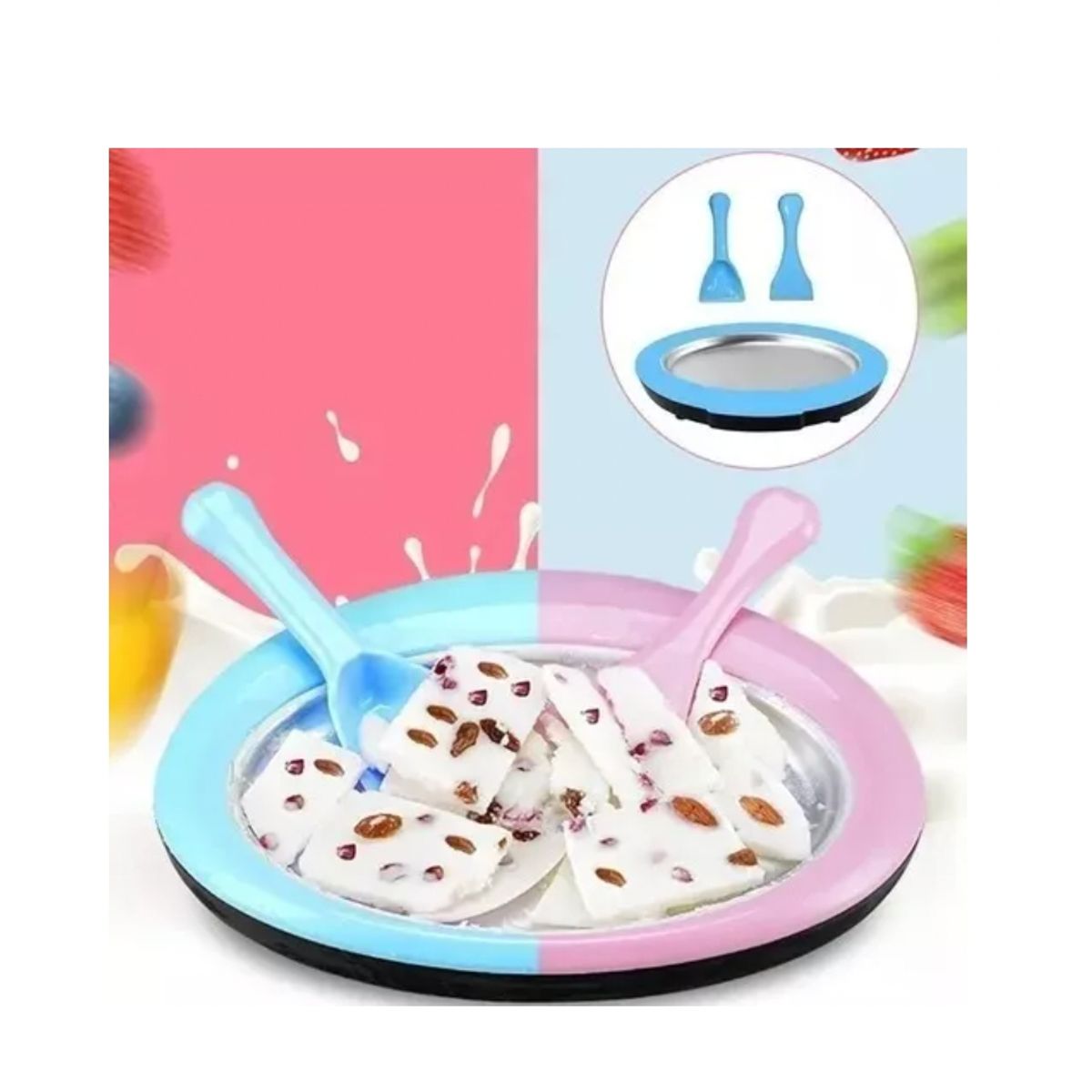 GENERICO - Bandeja Para Preparación de Rollos De Helado