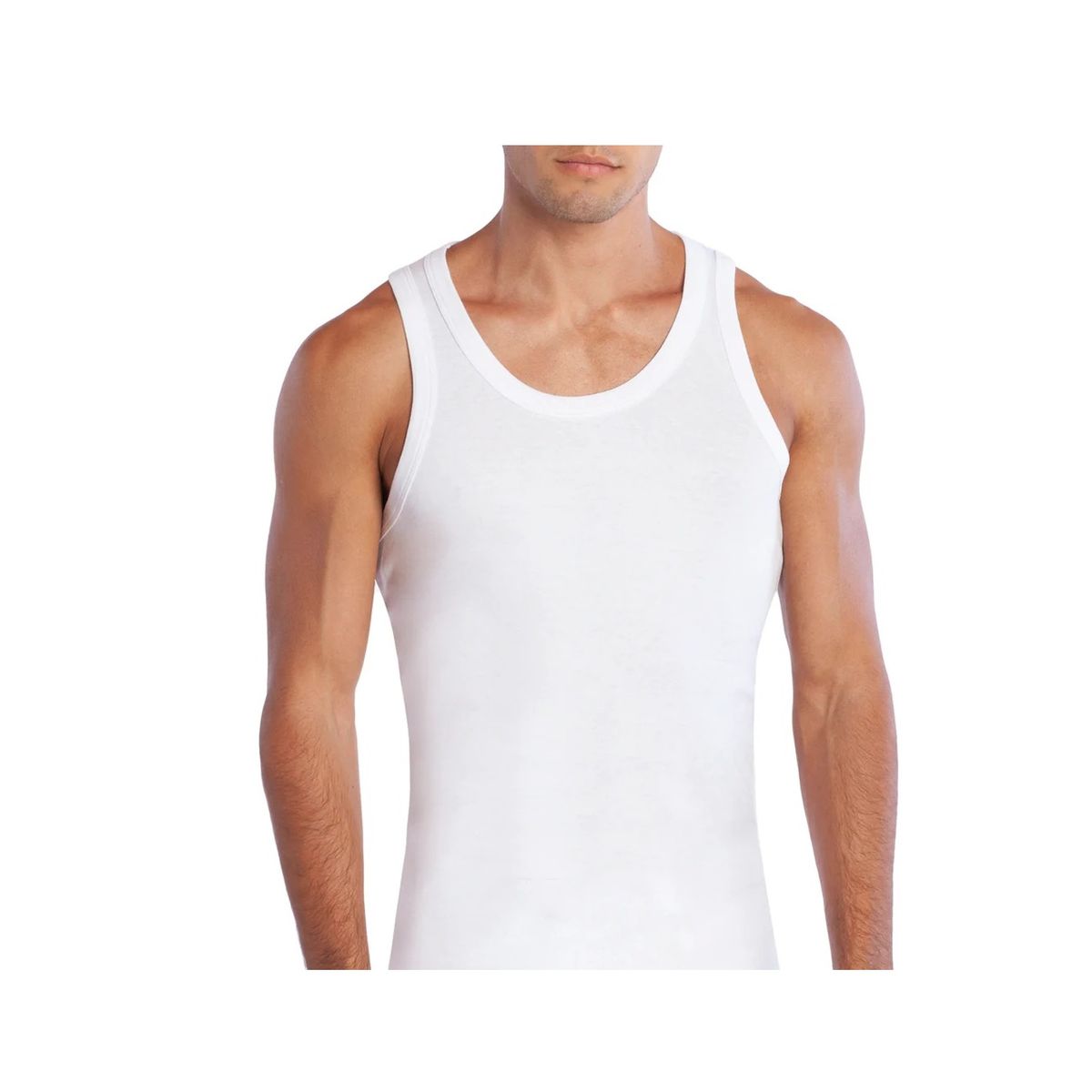 GARSIL - Polera Musculosa 100 Algodon Para Hombre - Camiseta Sin Mangas