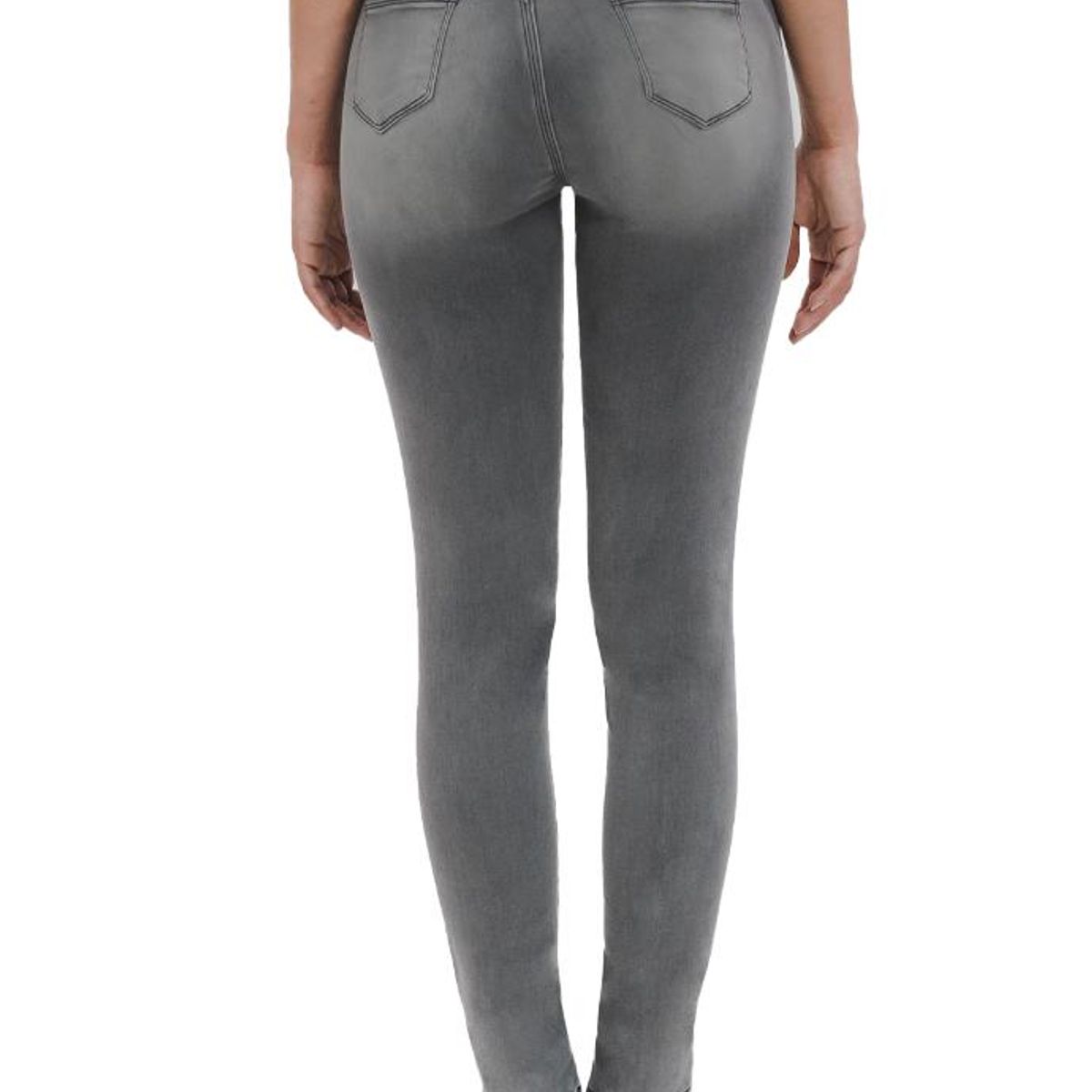 DIVINO JEANS - Jeans Divino Madonna V gris - Gris
