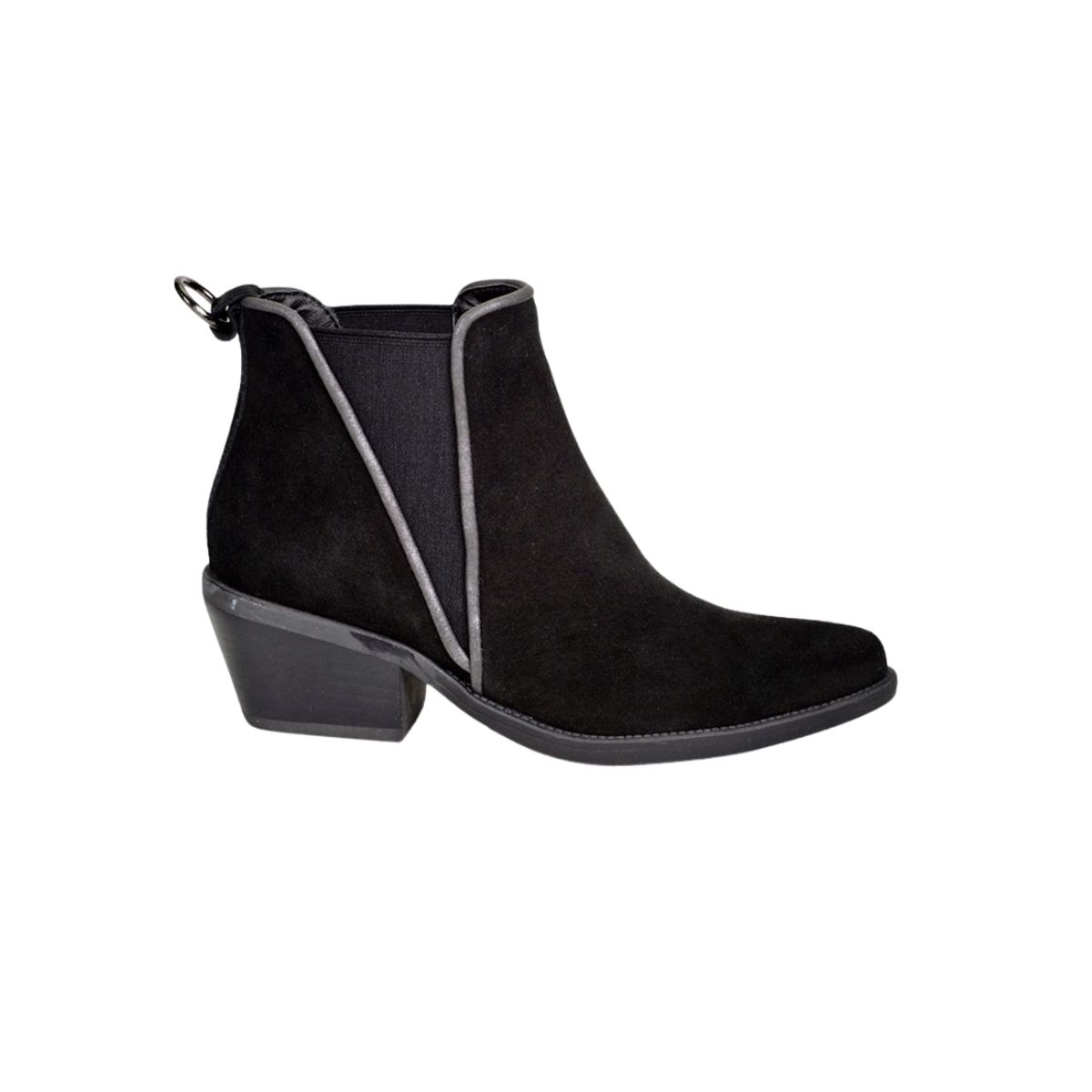 DEGAS - Botín Cuero Cardiff Negro DEGAS