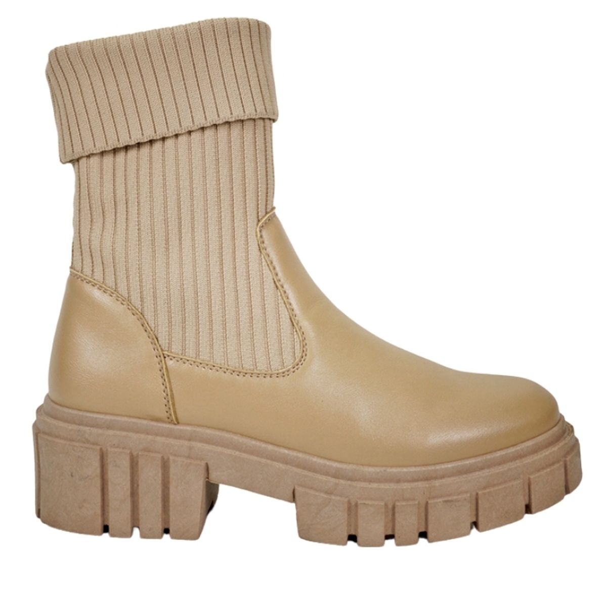 EDA MANZINI - Botín Boffil Beige EDA MANZINI