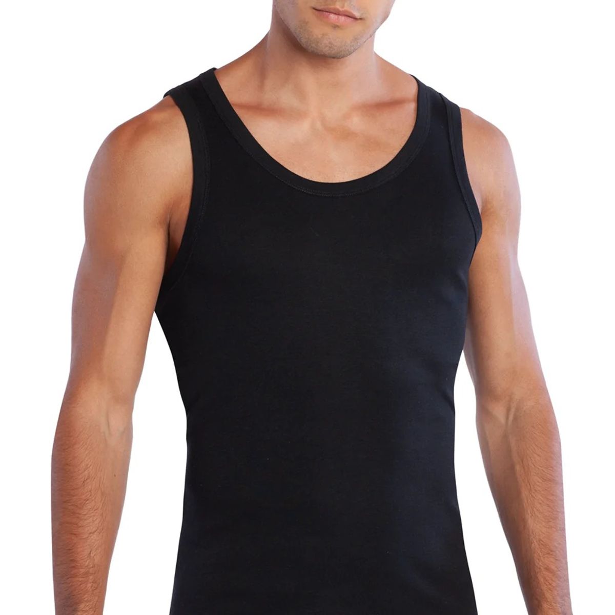 GARSIL - Polera Musculosa 100 Algodon Para Hombre - Camiseta Sin Mangas