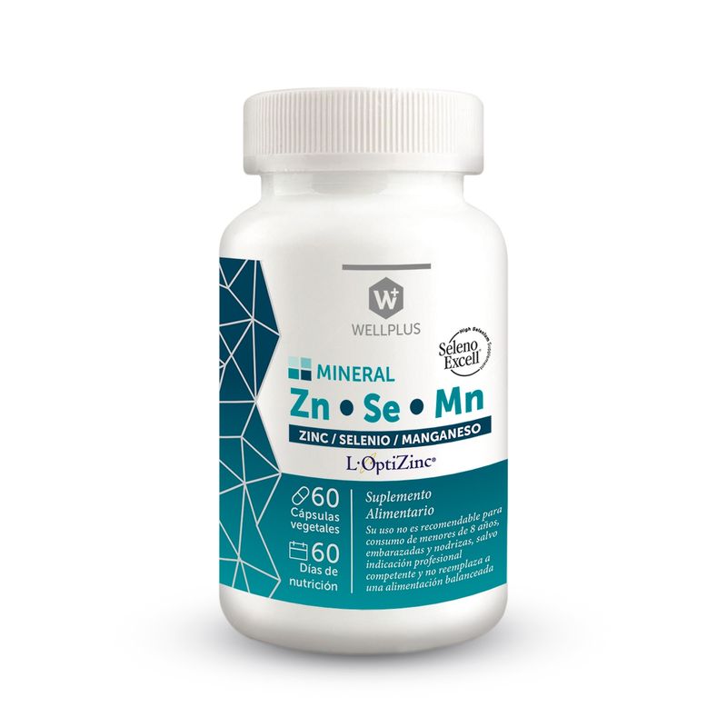 WELLPLUS - Zinc Selenio Manganeso ZuSeMn