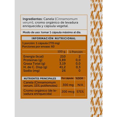 Imagen 2 del producto Cromo Plus Canela