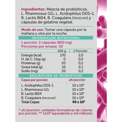 Imagen 2 del producto Probiotic Plus 40B