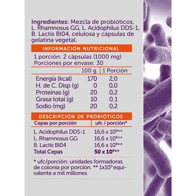 Imagen 2 del producto Probiotic Plus 50B