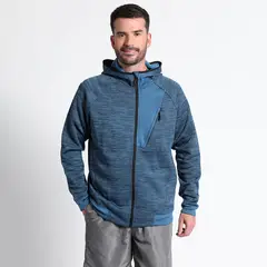 KOTTING - Polerón Full Zipper Cuello Alto Con Capucha