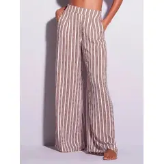 HOPE - PANTALON VISCOSA LISTADO