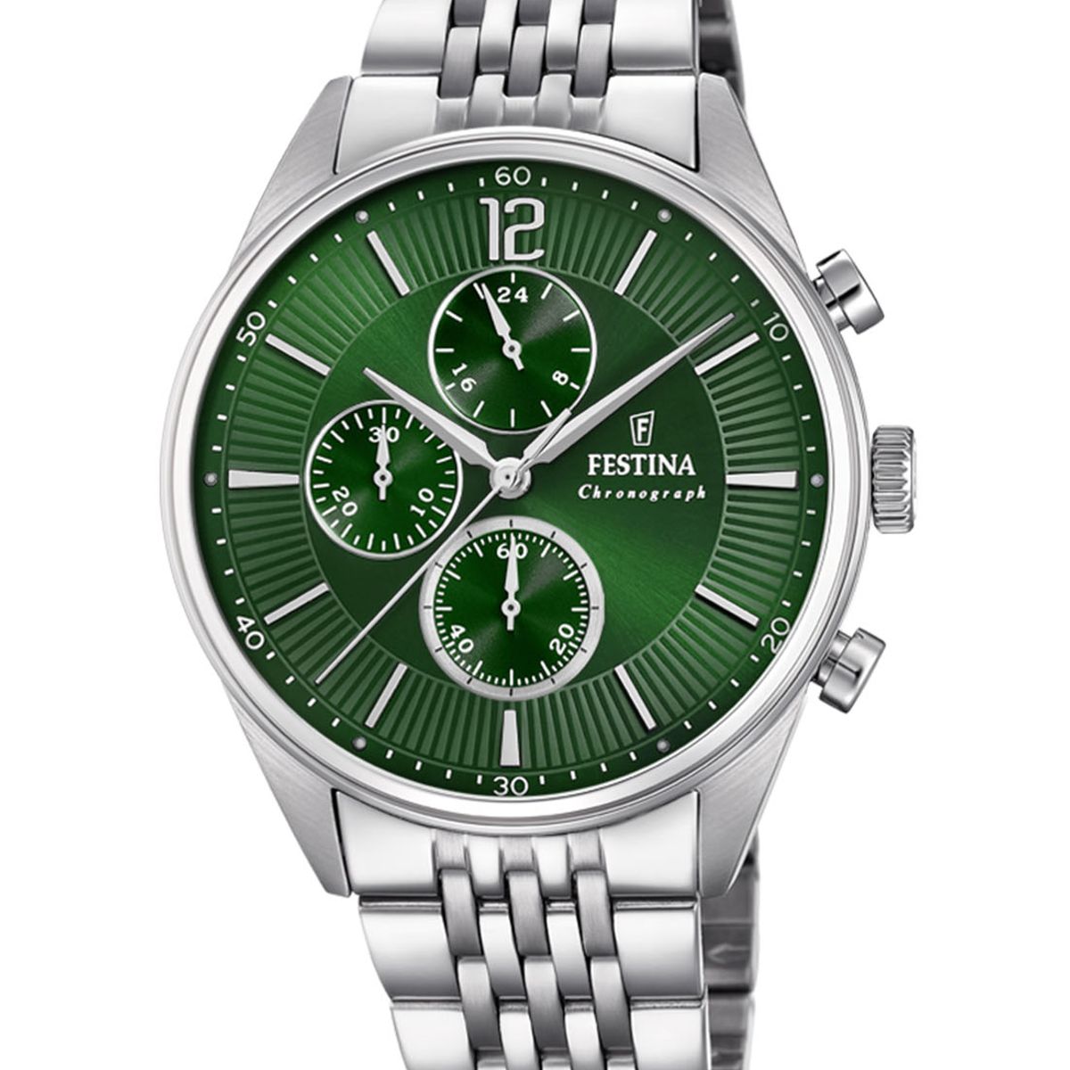 FESTINA - Reloj F20285/8 Festina Verde Hombre Timeless Chronograph