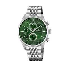 FESTINA - Reloj F20285/8 Verde Hombre Timeless Chronograph