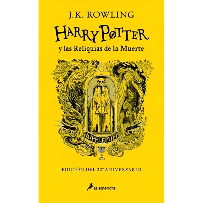 TOP10BOOKS - LIBRO HARRY POTTER Y LAS RELIQUIAS DE MUERTE.HUFFLEPUFF/088