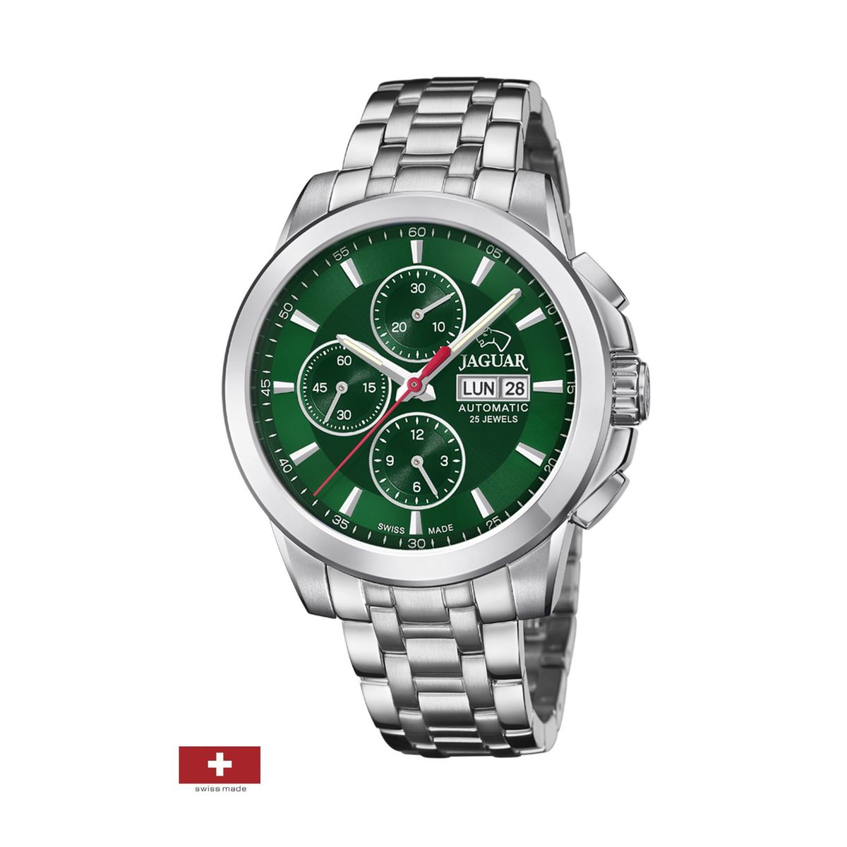 JAGUAR - Reloj J978/5 Jaguar Verde Hombre Automatico