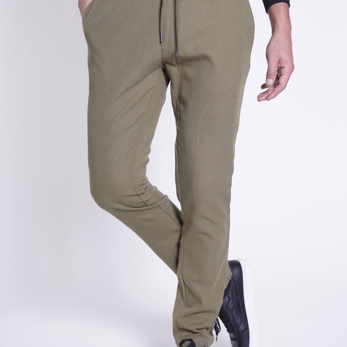 NEW MAN - Pantalón Talaia Marrón New Man