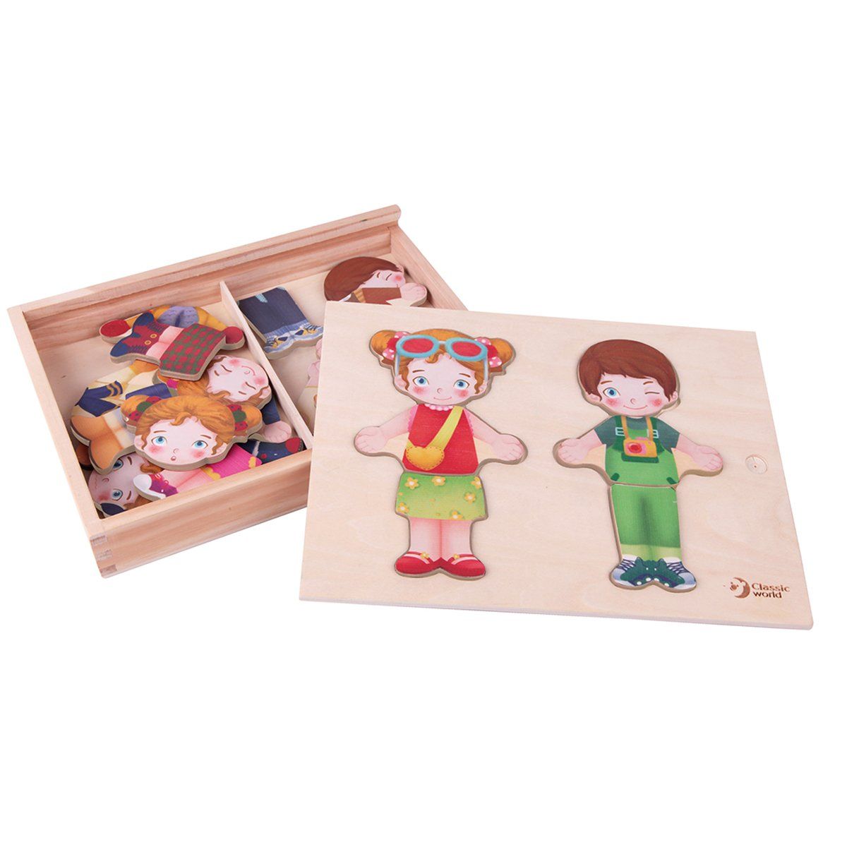 CLASSIC WORLD - Puzzle Niños para Vestir Classic World