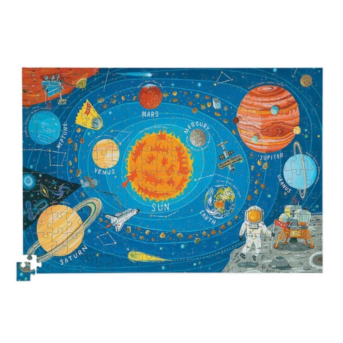 CROCODILE CREEK - Puzzle y Poster Espacio Crocodile Creek 200 Piezas