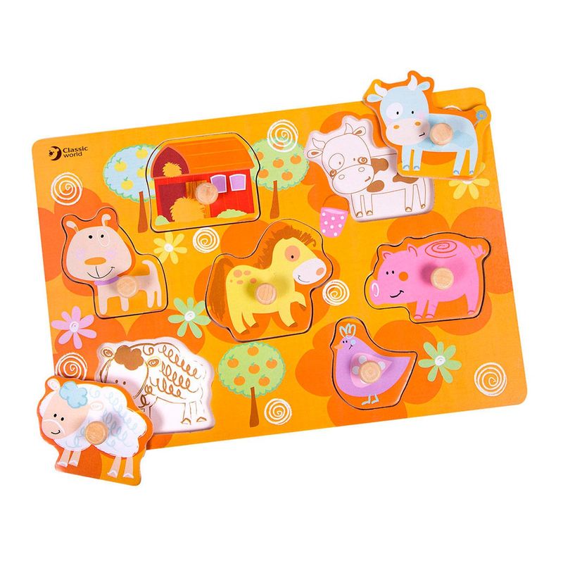 CLASSIC WORLD - Puzzle de Madera La Granja Classic World