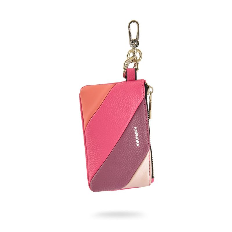 AMPHORA - Hanging monedero arc fucsia
