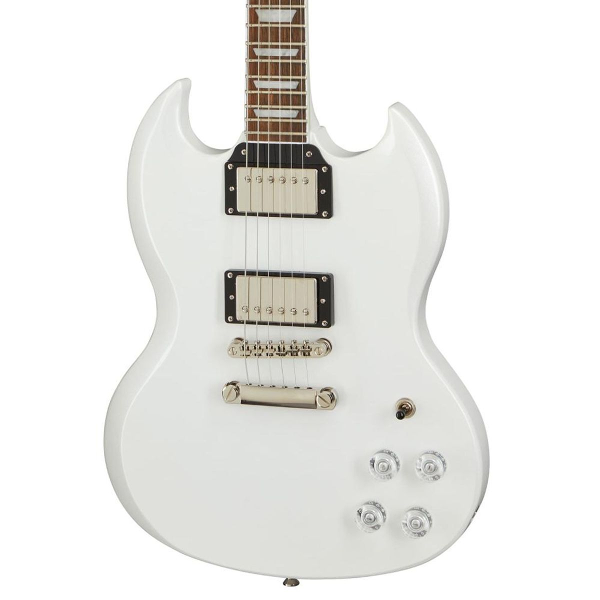 EPIPHONE - SG MUSE GUITARRA ELECTRICA PEARL WHITE METALLIC EPIPHONE