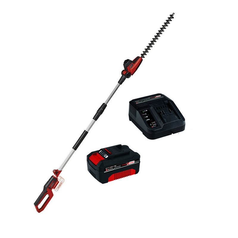 EINHELL - CORTASETO PODADOR DE ALTURA INALÁMBRICO 18V BATERIA  CARGADOR